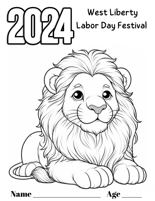 West Liberty Lions Club Coloring Contest